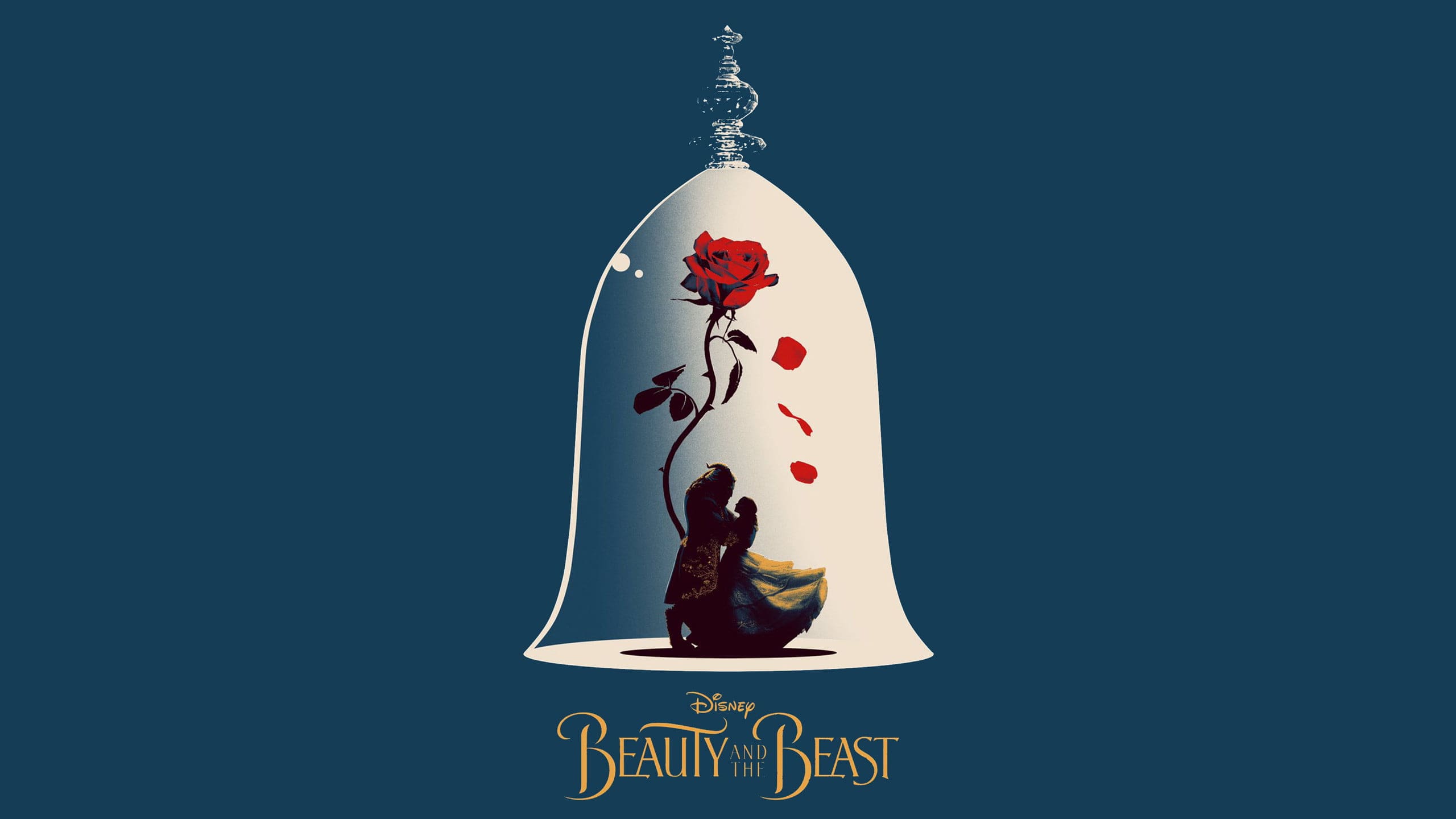 disneys beauty and the beast wallpaper